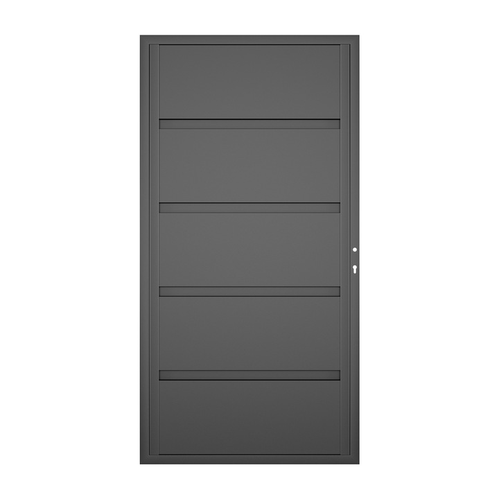 Входна порта Todome, Modern 16, Черен, 100 x 180 см