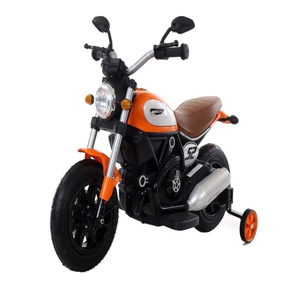 Motocicleta electrica cu roti gonflabile Nichiduta Rider Yellow