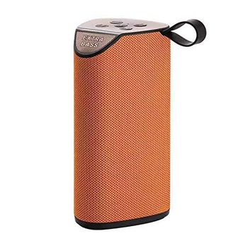 Boxa portabila bluetooth GT-111, versiune bluetooth 4.1, putere 5W, microfon incorporat pentru preluarea apelurilor, functie FM, Portocaliu Boxa portabila bluetooth GT-111, versiune bluetooth 4.1, putere 5W, microfon incorporat pentru preluarea apelurilor, functie FM, Portocaliu