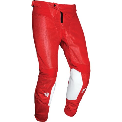 Pantaloni Thor Pulse Air Rad, Alb/Rosu, 34