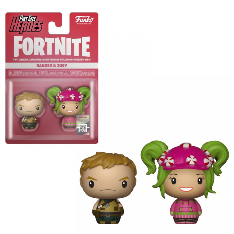 Set 2 figurine Funko Pint Sized Heroes Fortnite - Ranger & Zoey