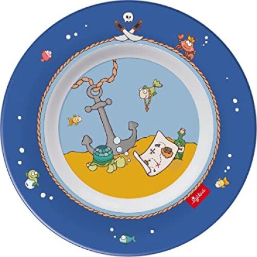 Farfurie Sigikid Sammy Samoa, 21.5cm, melamina