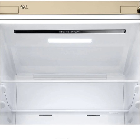 Combina frigorifica LG GBB62SEHMN, 384 l, Clasa A++, No Frost, WiFi, Smart Diagnosis, H 203 cm, Bej