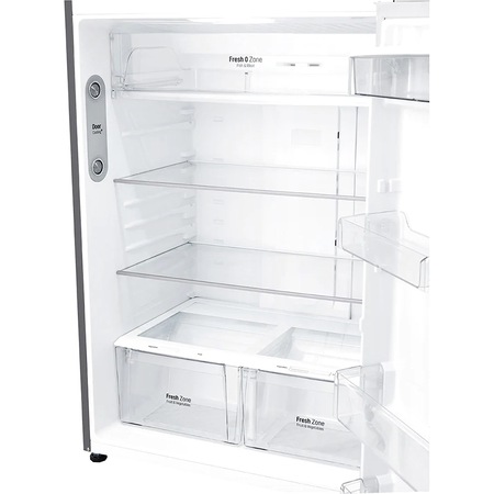 Frigider cu doua usi LG GTF916PZPYD, 592 l, Clasa A++, No Frost, WiFi, Dozator apa, Argintiu