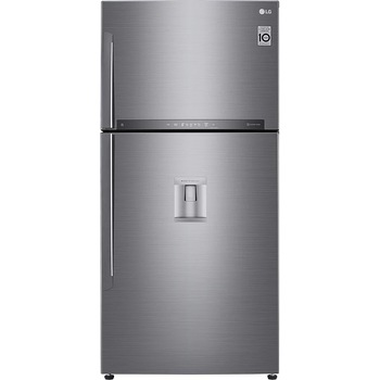 Frigider cu doua usi LG GTF916PZPYD, 592 l, Clasa E, No Frost, WiFi, Dozator apa, Argintiu Frigider cu doua usi LG GTF916PZPYD, 592 l, Clasa E, No Frost, WiFi, Dozator apa, Argintiu
