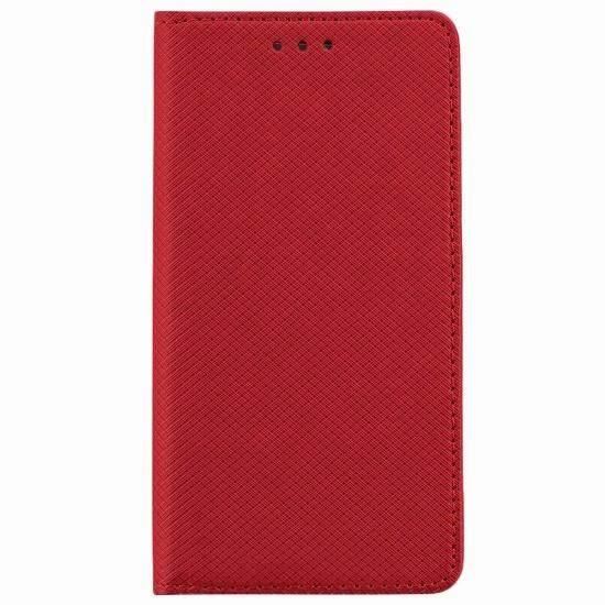 Husa Flip Apple iPhone 12 Mini - iberry Smart Book Tip Carte Rosu