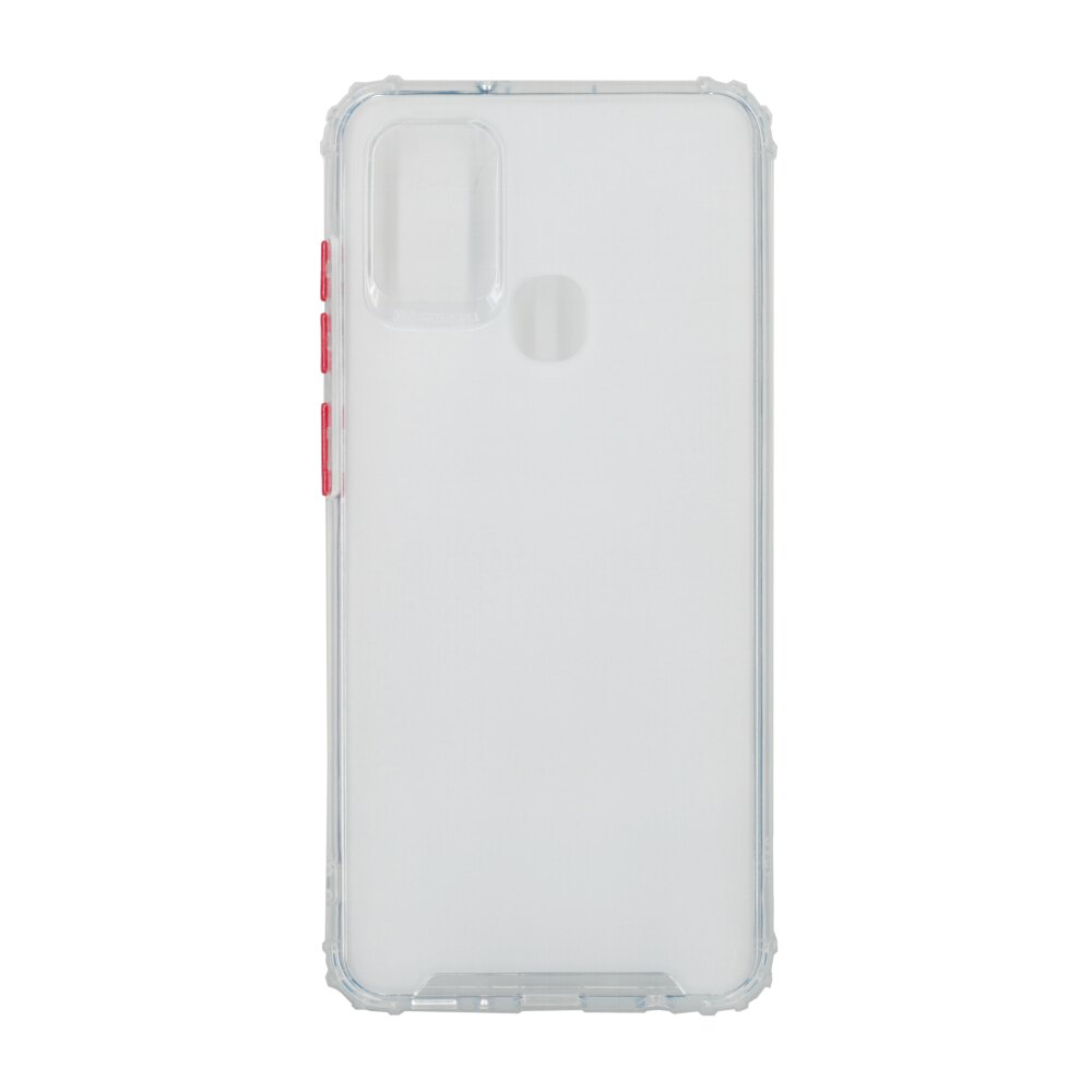 Husa din silicon anti crack, pentru Samsung Galaxy A21S, alb