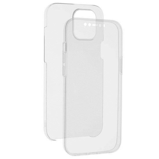 Husa Apple iPhone 12,iPhone 12 Pro - iberry FullCover 360 TPU/PC Clear