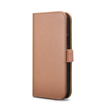 Husa iPhone 12 Mini, iCarer, piele naturala Nappa 2 in 1, inchidere magnetica, tip carte + back cover, culoare Maro Husa iPhone 12 Mini, iCarer, piele naturala Nappa 2 in 1, inchidere magnetica, tip carte + back cover, culoare Maro