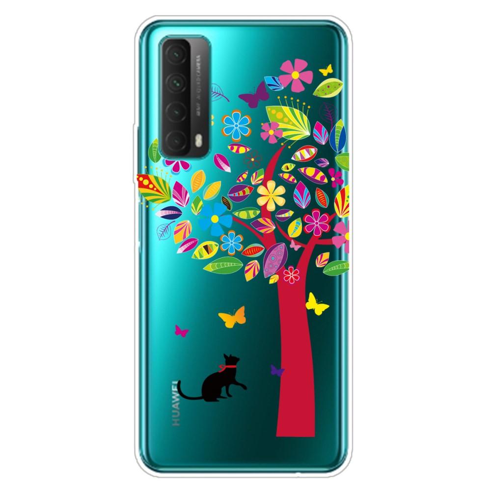Husa silicon Huawei P Smart 2021 model Dream Tree, Silicon, TPU Viceversa Multicolor