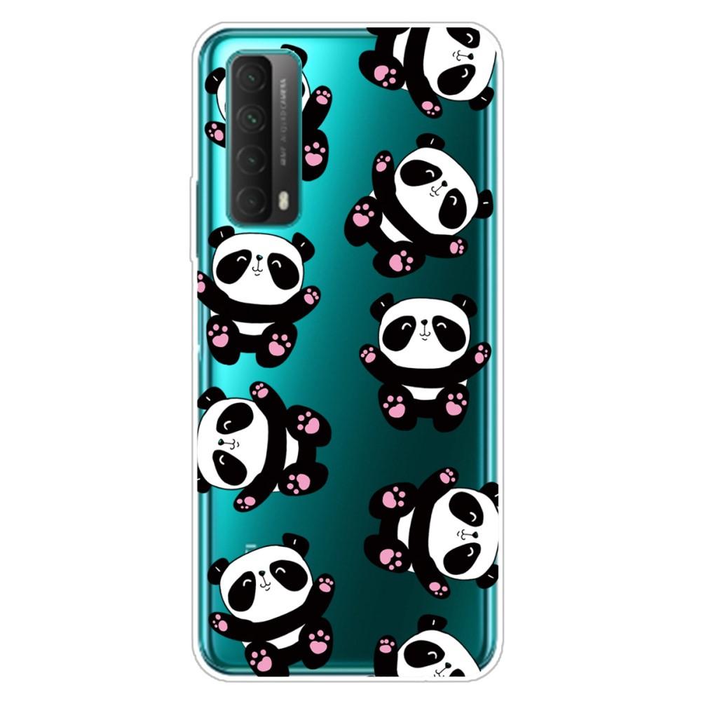 Husa silicon Huawei P Smart 2021 model Smug Pandas, Silicon, TPU Viceversa Multicolor
