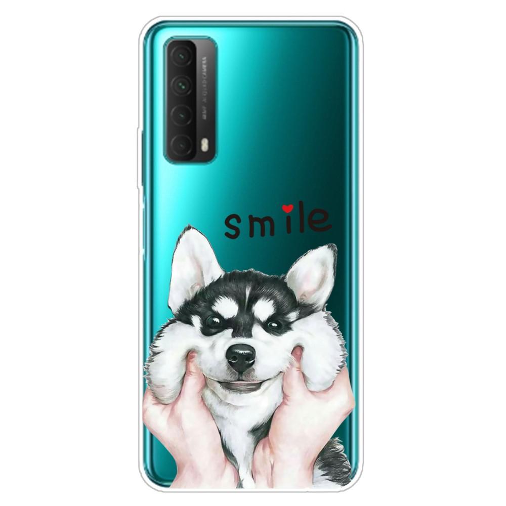 Husa silicon Huawei P Smart 2021 model Smiling Husky, Silicon, TPU Viceversa Multicolor