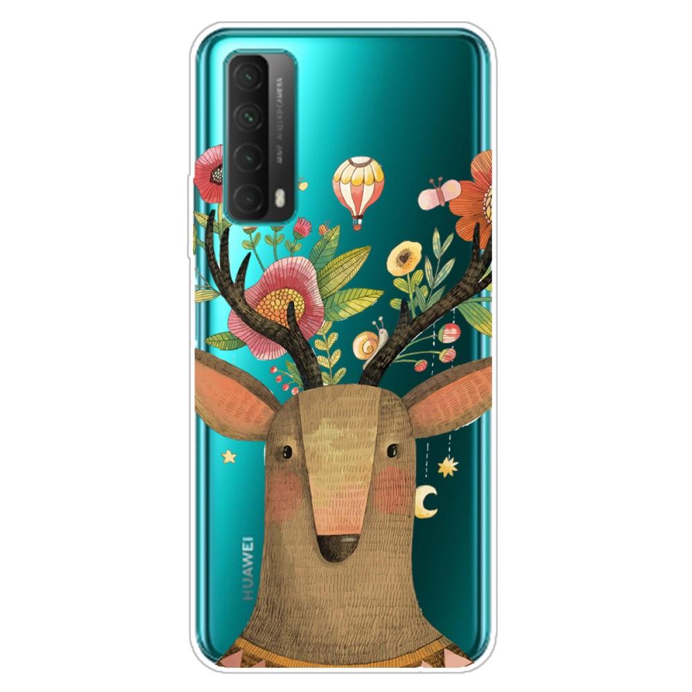Husa silicon Huawei P Smart 2021 model Cute Reindeer, Silicon, TPU Viceversa Multicolor