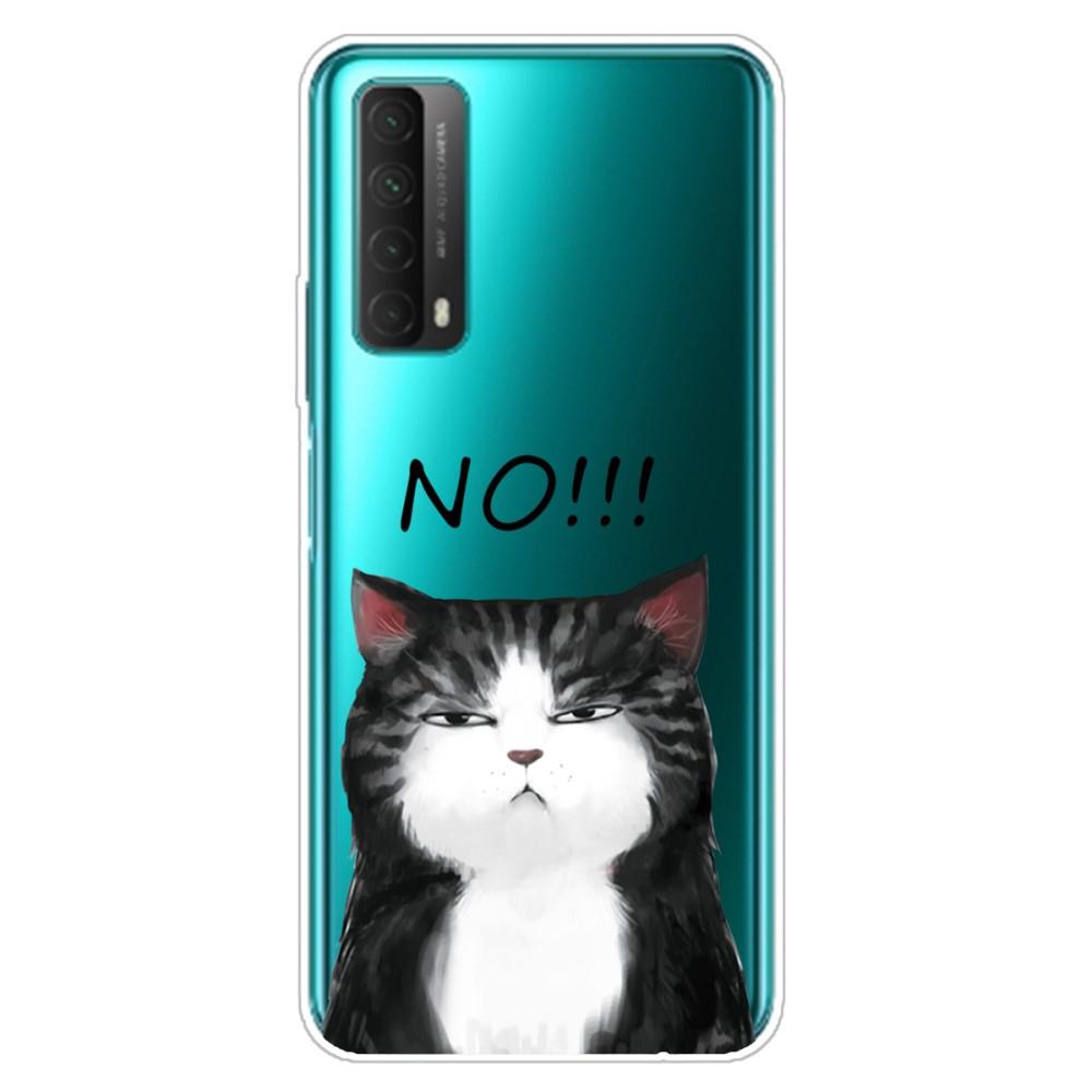 Husa silicon Huawei P Smart 2021 model Grumpy Cat, Silicon, TPU Viceversa Multicolor