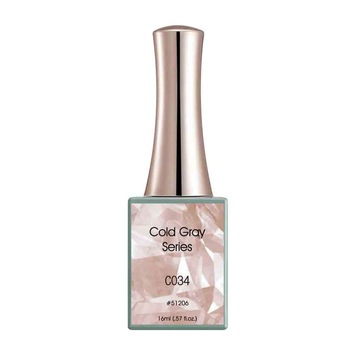 Oja semipermanenta Canni, Cold Gray, 16 ml, C034 Oja semipermanenta Canni, Cold Gray, 16 ml, C034