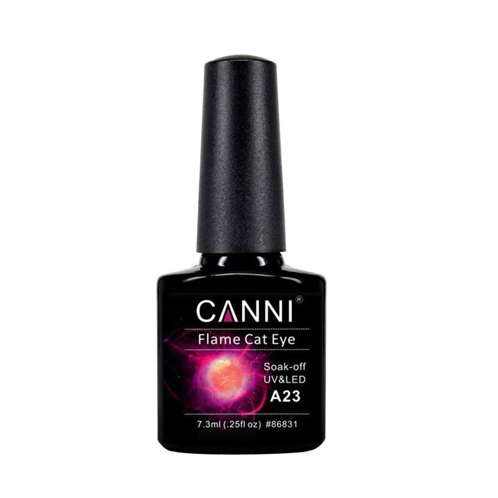 Oja semipermanenta Canni, 3D Flame Cat Eye, 7.3 ml, cod A23