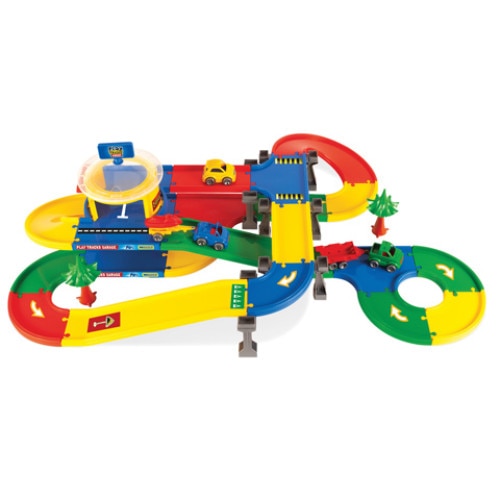 Set de joaca Wader Mega Garaj, 2 nivele, 5.5 m