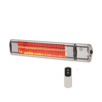 Lampa Incalzire Infrarosu Soleado, 1800W, IP65, cu Telecomanda, Argintiu, Kemper Professional Lampa Incalzire Infrarosu Soleado, 1800W, IP65, cu Telecomanda, Argintiu, Kemper Professional