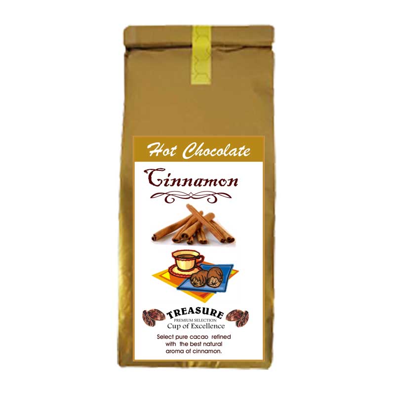 Ciocolata calda cu aroma de Scortisoara,200 g ,Treasure