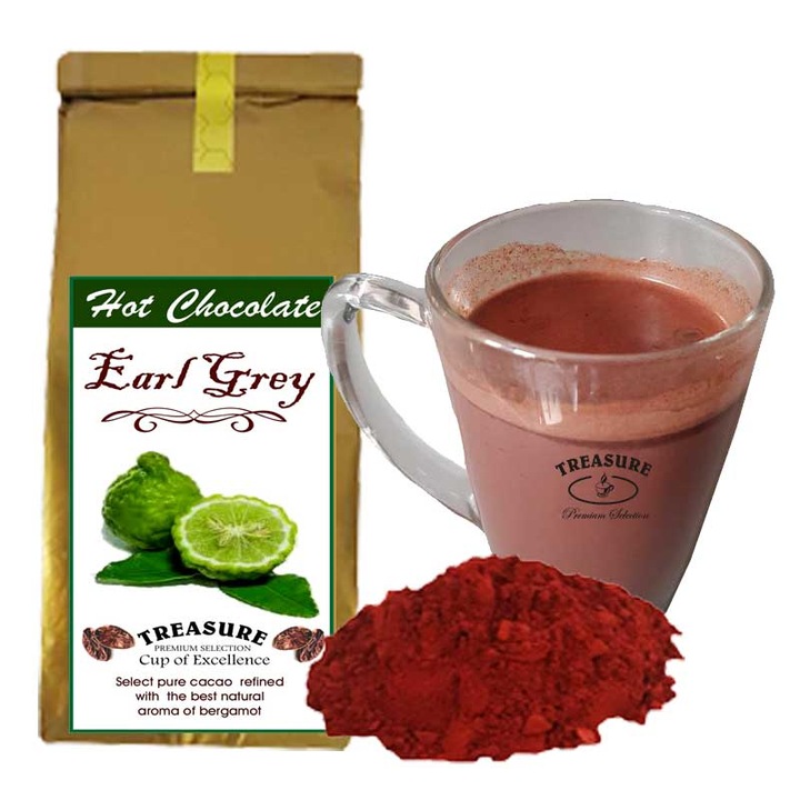 Ciocolata calda Earl Grey,200 g ,Treasure