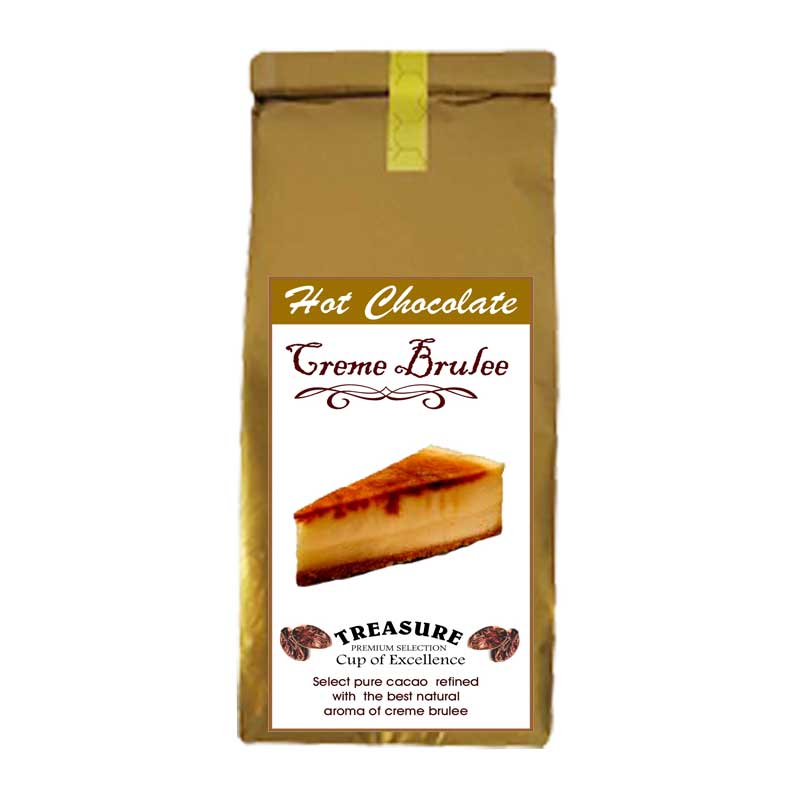 Ciocolata calda Creme Brulee ,200 g ,Treasure