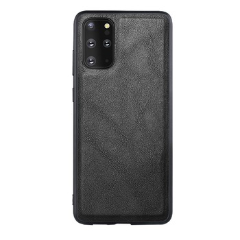 Husa protectie pentru Samsung Galaxy S20, Ultra Slim, din piele, Negru, Joyshell Husa protectie pentru Samsung Galaxy S20, Ultra Slim, din piele, Negru, Joyshell