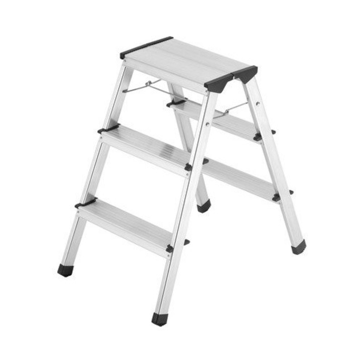 Scara aluminiu Hailo L90 Step-Ke 2x3 trepte max. 150kg