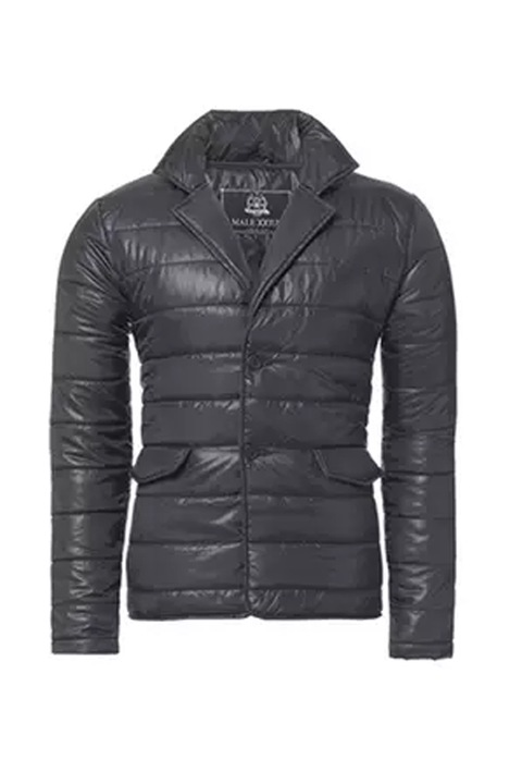 Geaca pentru barbati, Malexxius, Poliester, Negru, S INTL, Negru mat, S