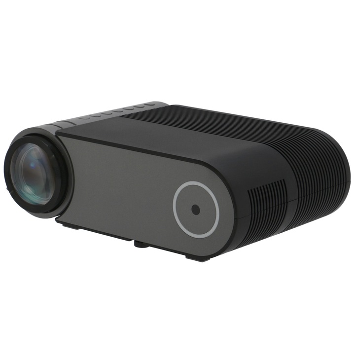 Videoproiector A+ VPL1, Full HD, 2500 lumeni, Negru