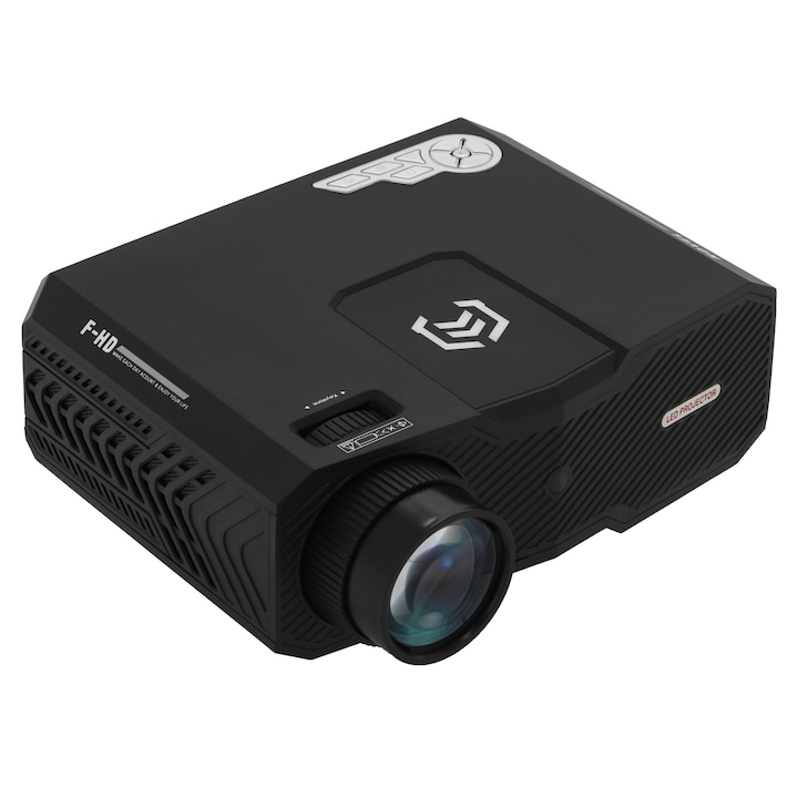 A+ Projektor, VPL2, WXGA, Full HD, 4K lejátszás, 5000 lumen, Fekete