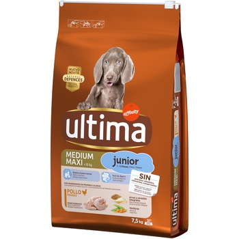 Hrana uscata pentru caini Ultima Junior 7.5Kg Hrana uscata pentru caini Ultima Junior 7.5Kg