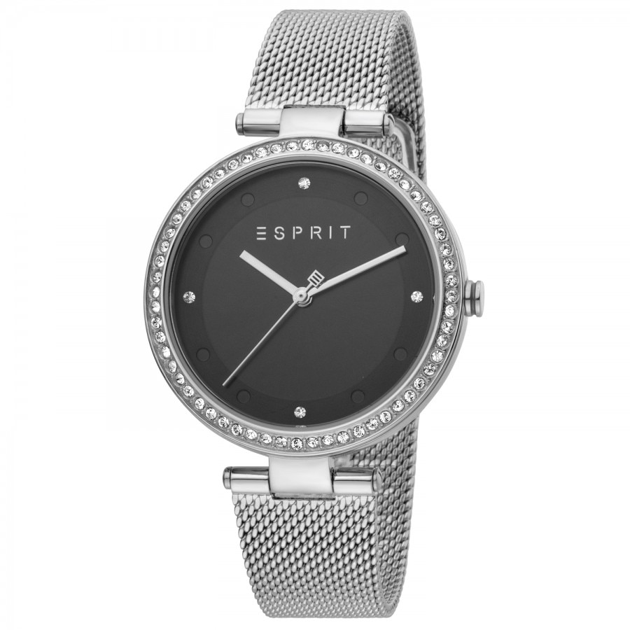Ceas de dama, Esprit ES1L151M0055, cu bratara metalica, Argintiu