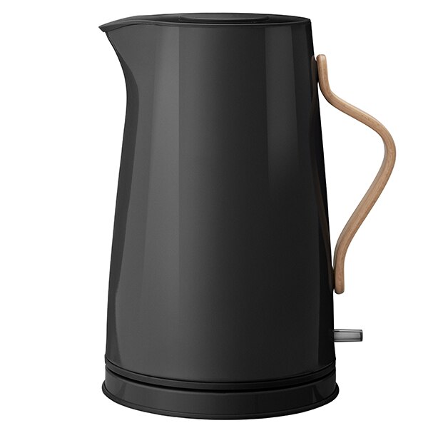 Fierbator electric Stelton, Emma, capacitate 1.2 l, filtru anti-calcar detasabil, protectie supraincalzire, putere 1500 W, design minimalist, negru