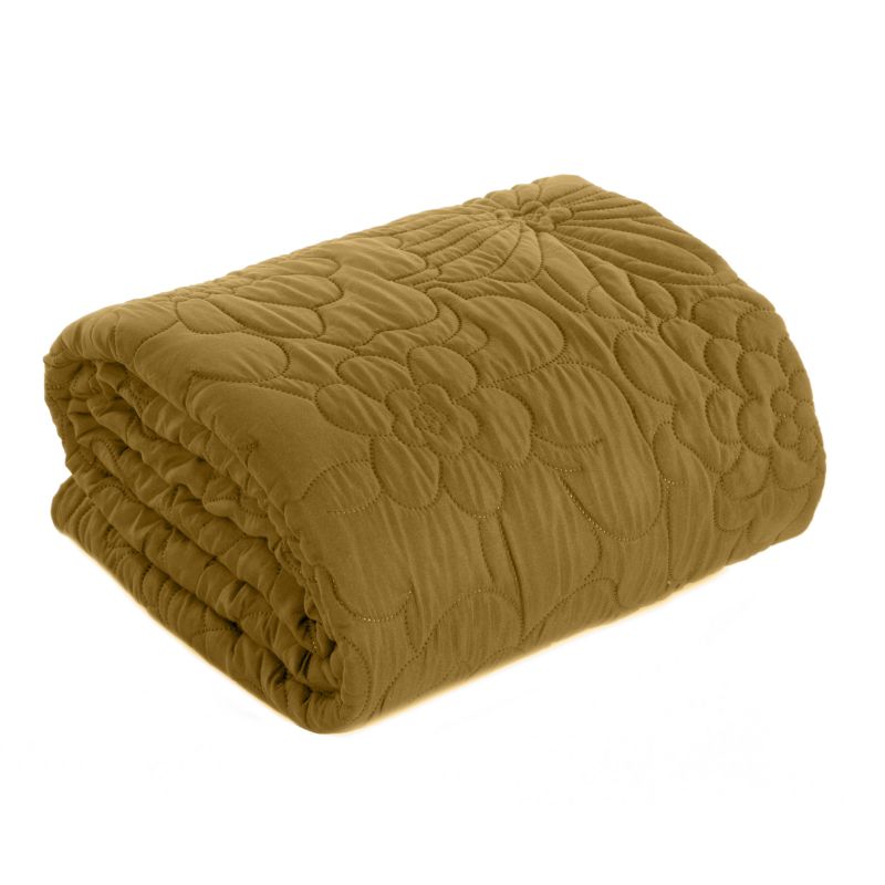 Cuvertura de Pat decorativa, Eurofirany, 170x210, ALARA-4, Galben