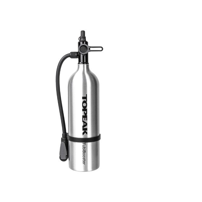 Tub pentru pompa bicicleta, Topeak Tubibooster X, Argintiu