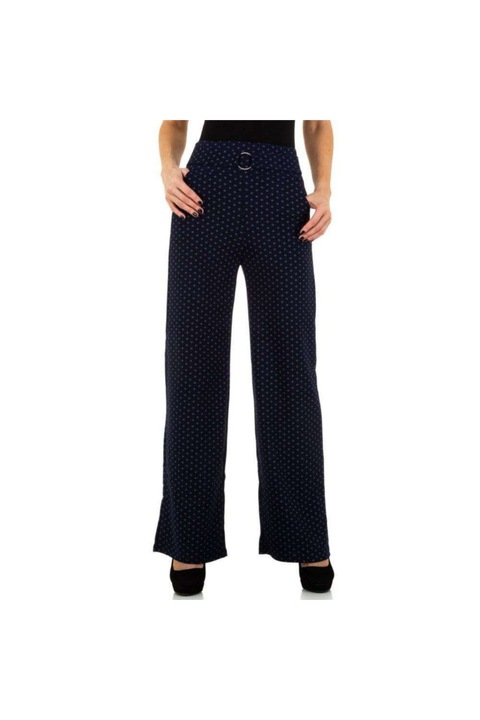 Pantaloni Holala P519 culoare bleumarin, Bleumarin, S-M