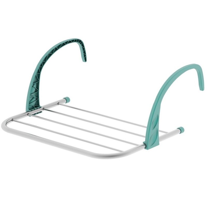 Uscator de rufe Colombo Gocciolo, 3 m spatiu de uscare, Otel, Cu manere