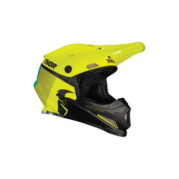 Casca Atv/Cross Thor Sector Racer, negru/fluo, marime M Casca Atv/Cross Thor Sector Racer, negru/fluo, marime M