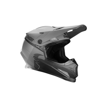 Casca Atv/Cross Thor Sector Racer, negru/gri, marime XL Casca Atv/Cross Thor Sector Racer, negru/gri, marime XL