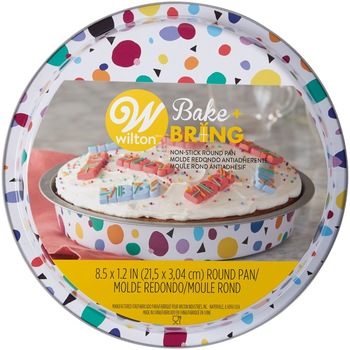 Tava de copt rotunda 21 cm, semi-disposabila, Wilton Tava de copt rotunda 21 cm, semi-disposabila, Wilton
