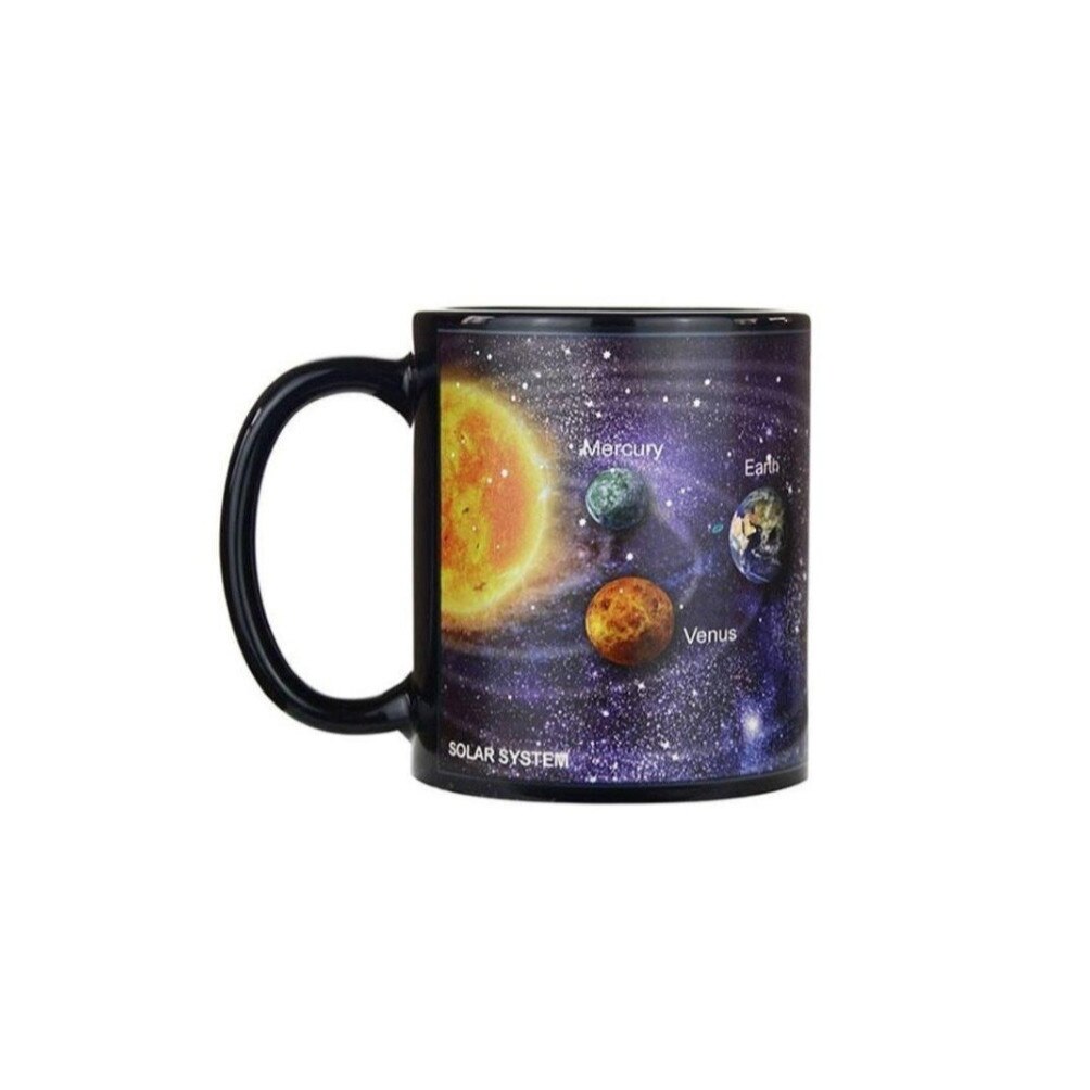 Cana, iFriends, termosensibila, 350 ml, personalizata cu model astronomic