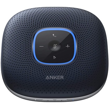 Difuzor portabil pentru conferinta Anker PowerConf, 6 microfoane, USB-C, Bluetooth 5.0 Difuzor portabil pentru conferinta Anker PowerConf, 6 microfoane, USB-C, Bluetooth 5.0