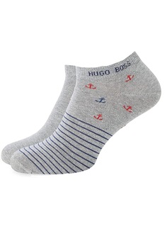 Set 2 Sosete, Hugo Boss, Gri, 39-42 EU Set 2 Sosete, Hugo Boss, Gri, 39-42 EU