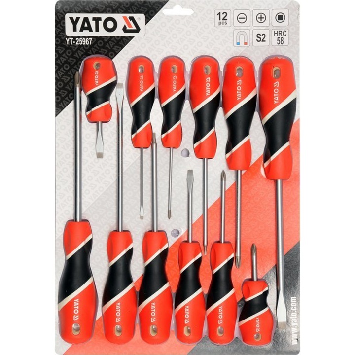 Yato csavarhúzó készlet, 12 db