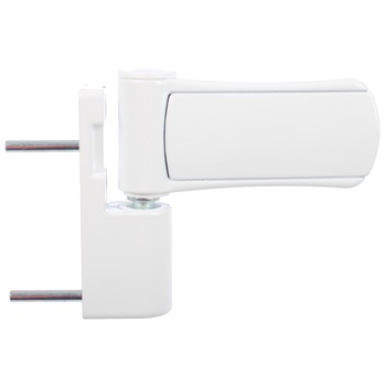 Balama 3D Vorne Alb pentru Usi PVC 120 Kg Balama 3D Vorne Alb pentru Usi PVC 120 Kg
