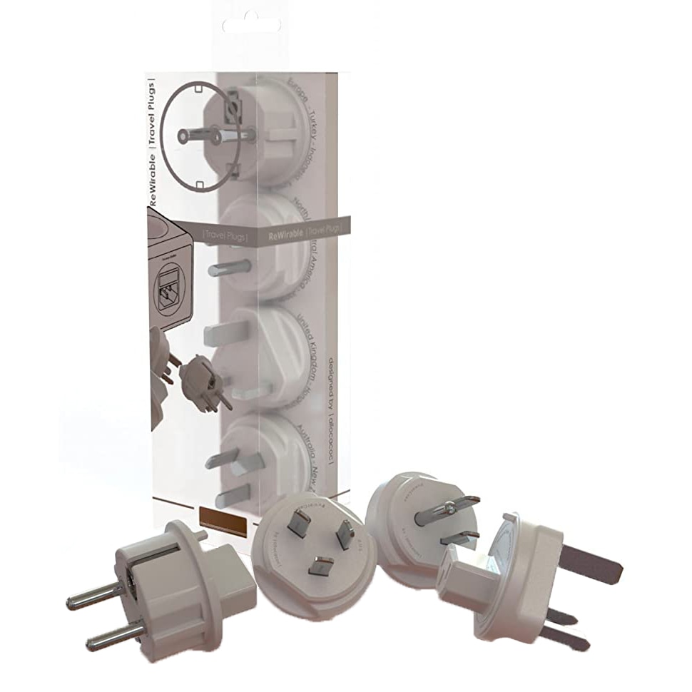 Set adaptor priza calatorie Allocacoc 3600