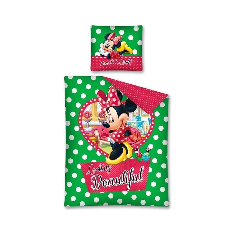 Lenjerie de pat Minnie Mouse 140 x 200cm STC12A