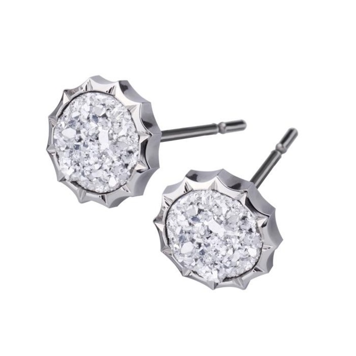 Обеци Darkmoon ESS 288 Steel/Silver