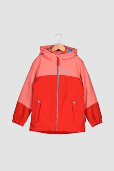 Jack Wolfskin, Jacheta 3in1 pentru drumetii G Iceland, 128 CM, Roz/Rosu vermilion Jack Wolfskin, Jacheta 3in1 pentru drumetii G Iceland, 128 CM, Roz/Rosu vermilion