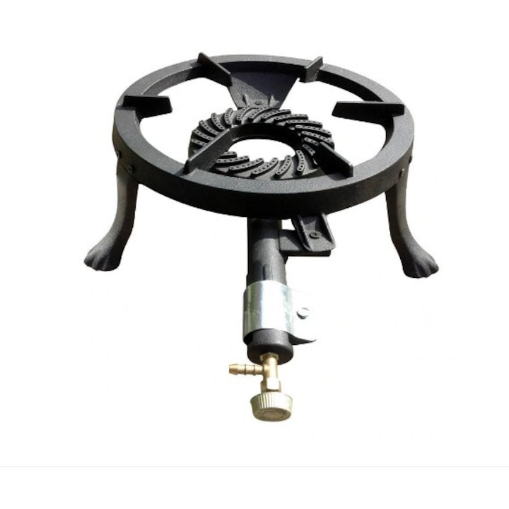 Arzator Rotund exterior si interior, Pirostrie din Fonta, diametru 33cm, URALZID